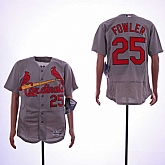 Cardinals 25 Dexter Dowler Gray Flexbase Jersey Dzhi,baseball caps,new era cap wholesale,wholesale hats